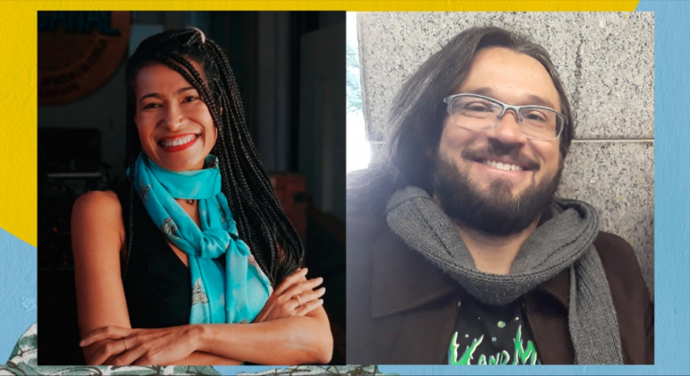 Livros que tecem o amanhã em entrevistas de destaque no FLI BH Marcia Maria e Samuel Medina