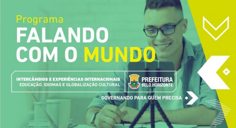 Está Aberto Chamamento Público para o Programa Falando com o Mundo