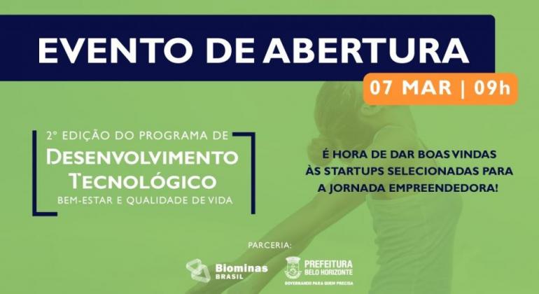 PBH seleciona Startups para 2ª Edição do Programa de Desenvolvimento Tecnológico