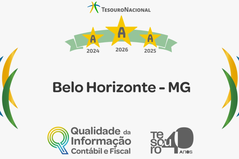 PBH é hexa na primeira colocação do ranking de Qualidade da Informação Contábil e Fiscal do Tesouro Nacional PBH é hexa na primeira colocação do ranking de Qualidade da Informação Contábil e Fiscal do Tesouro Nacional
