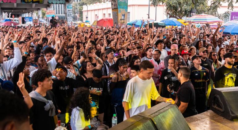 PBH celebra Centro de Referência das Culturas Urbanas no viaduto Santa Tereza