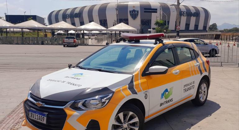 Operação de trânsito para Atlético x Bahia na Arena MRV, nesta quarta-feira (5) Operação de trânsito para Atlético x Bahia na Arena MRV, nesta quarta-feira (5)