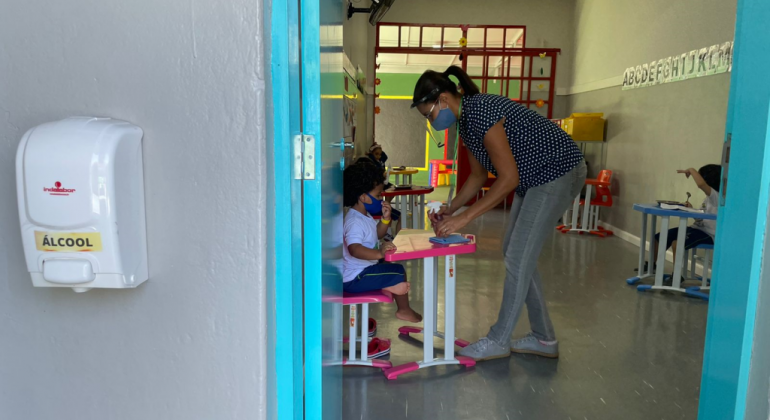 Secretaria de Educação comemora a “Semana da Infância” de 23 a 27 de agosto Secretaria de Educação comemora a “Semana da Infância” de 23 a 27 de agosto