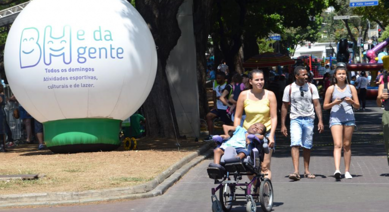 BH é da Gente: três anos de lazer e cidadania Corrida PCD em 2019 - BH é da Gente