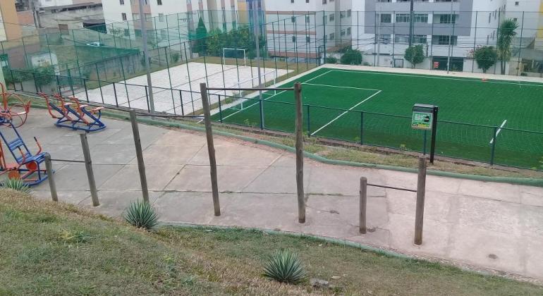 PBH reabre espaço esportivo no Sagrada Família Praça Marco Antonio de Menezes