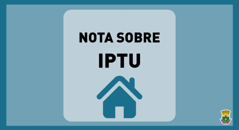 A PBH prorrogou até a próxima sexta-feira, dia 17/5, o vencimento da parcela de maio do IPTU que seria na quarta-feira, dia 15/5. Arte: PBH Nota sobre IPTU