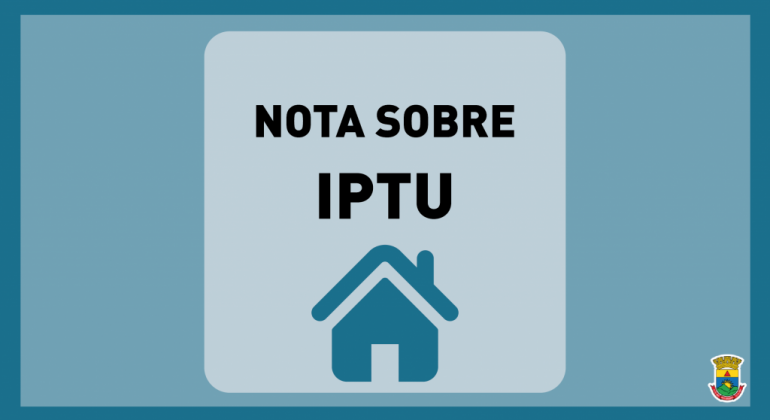 Nota sobre IPTU