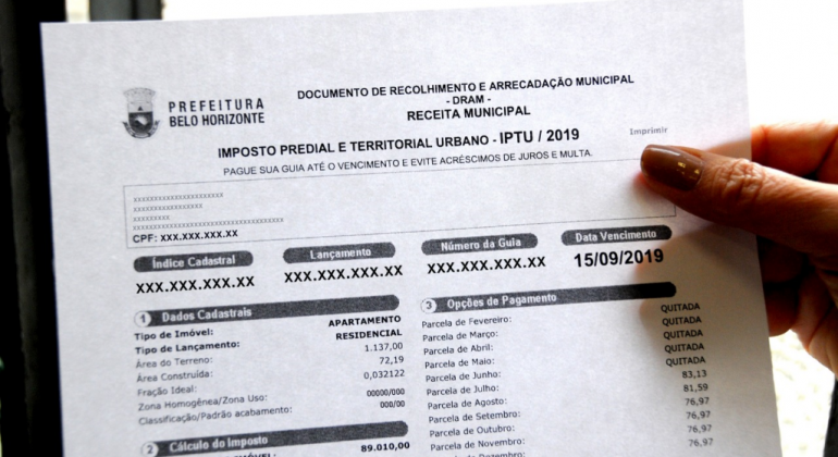 Guia de IPTU Prefeitura de Belo Horizonte reduz custos com emissão de guias de IPTU