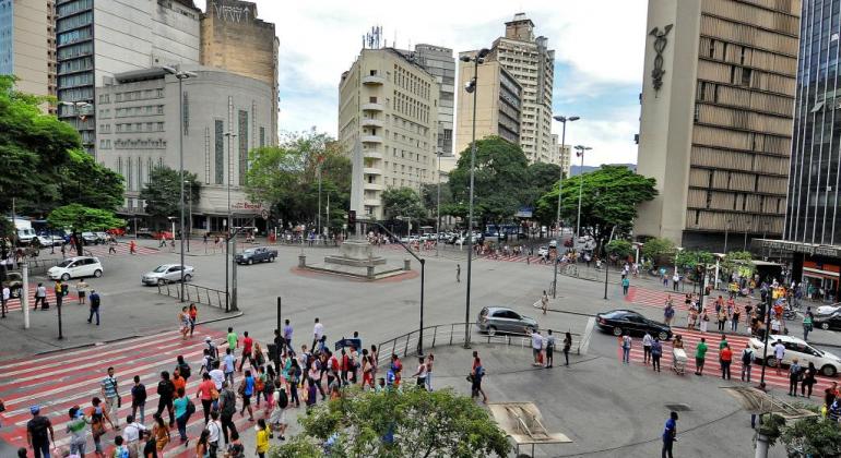 Praça Sete, centro de BH