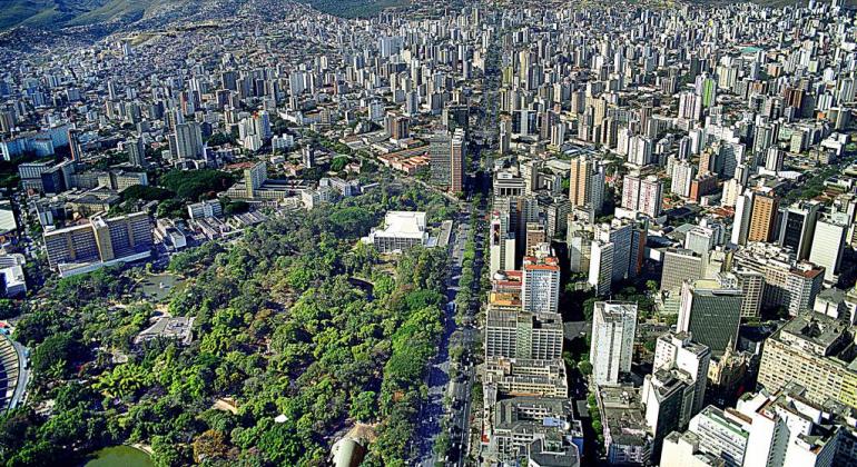 Vista aérea de Belo Horizonte 