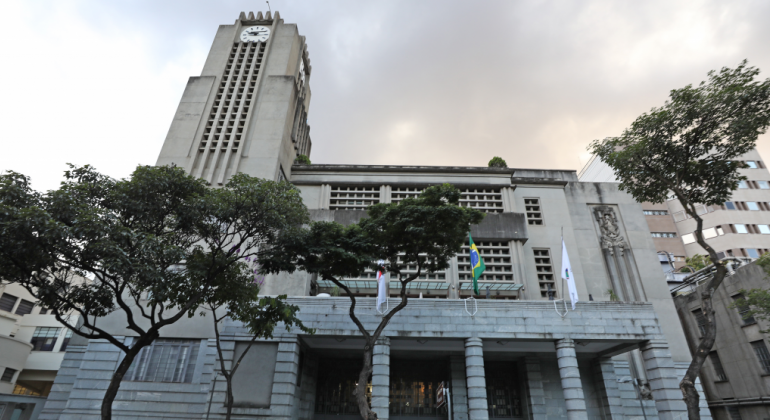 Fachada da Prefeitura de Belo Horizonte