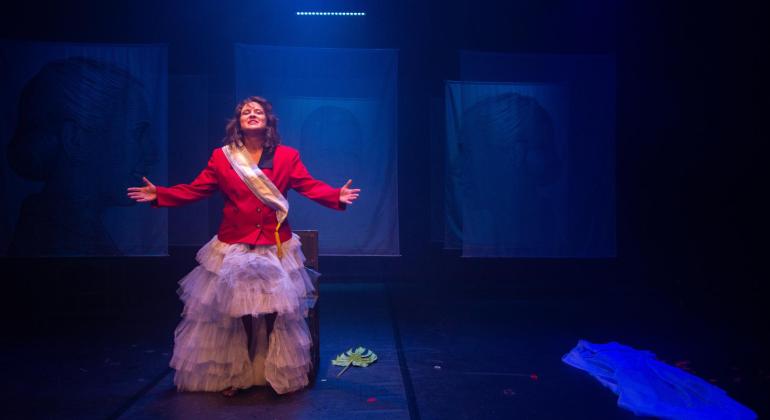 Grupo Mulheres Místicas revisita Eva Perón e Copi no Teatro Marília
