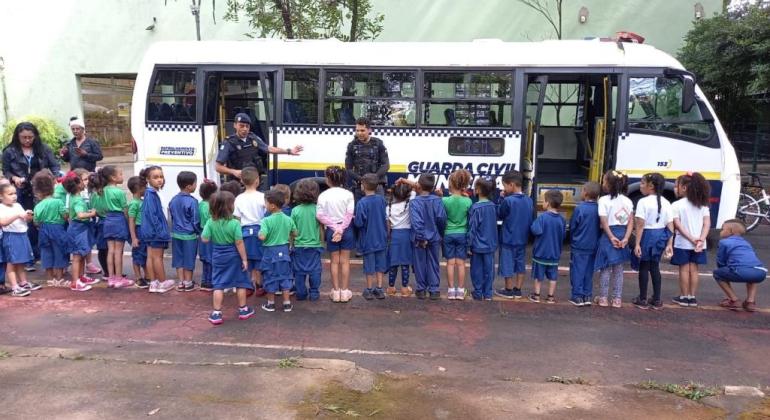 Guarda Municipal participa de atividades da Semana Nacional do Trânsito