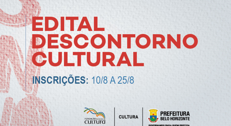 Edital Descontorno Cultural