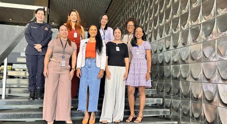 Grupo que participa da elaboração do curso em Brasília