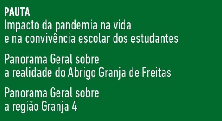 Encontro discutirá ações de proteção social para jovens do Granja de Freitas 