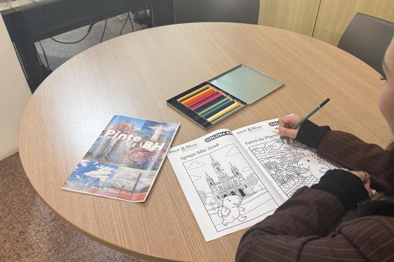 Projeto “Pinte BH” ganha nova etapa com distribuição gratuita de livros de colorir Projeto “Pinte BH” ganha nova etapa com distribuição gratuita de livros de colorir