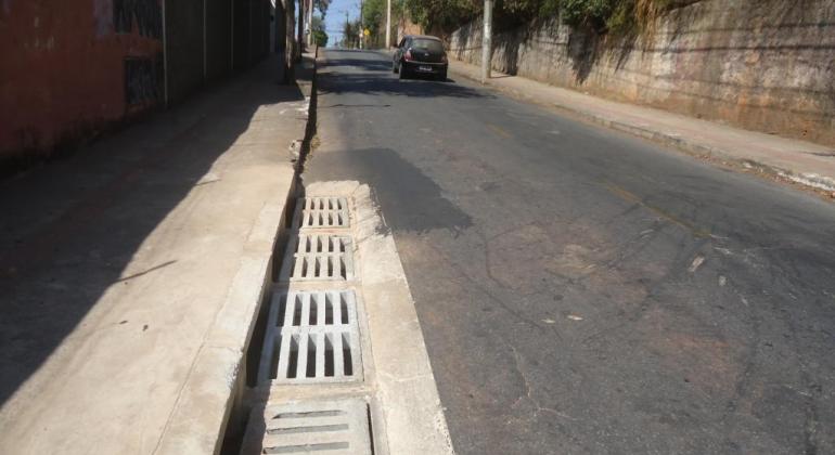 PBH conclui obras de drenagem em ruas do Bairro Candelária, região de Venda Nova