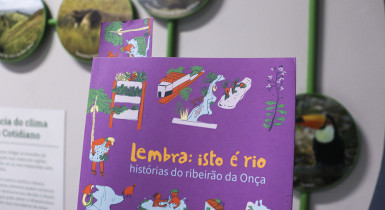 Escolas municipais vão receber livro inédito sobre o Ribeirão do Onça Escolas municipais vão receber livro inédito sobre o Ribeirão do Onça