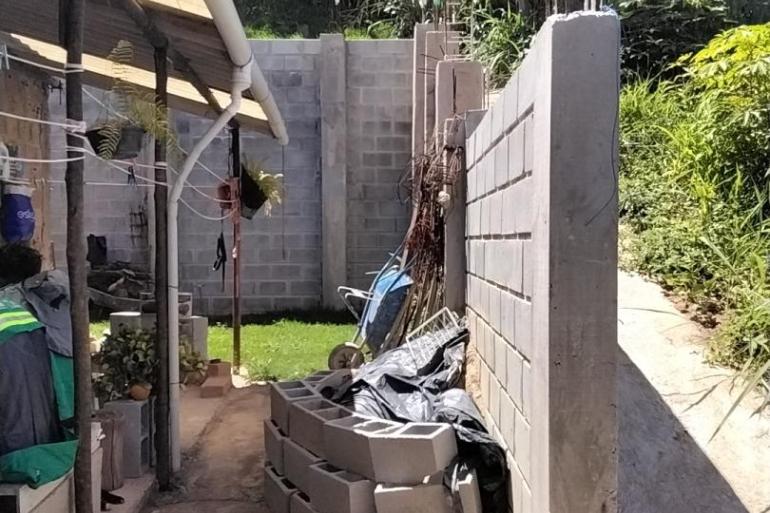 Obra em área de risco é executada por meio de parceria entre PBH e morador 