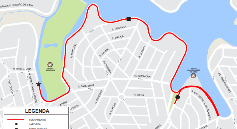 Operação de trânsito e transporte para corrida Circuito das Estações Operação de trânsito e transporte para corrida Circuito das Estações