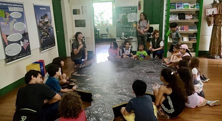 Programação de férias no Centro de Educação Ambiental Propam é sucesso entre as crianças
