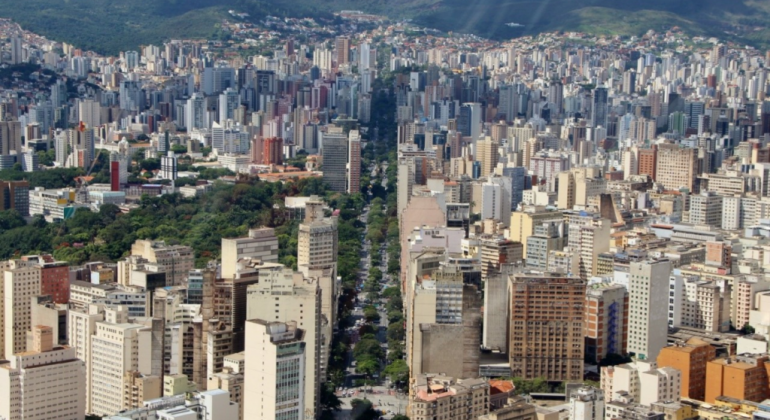 Vista aérea de Belo Horizonte