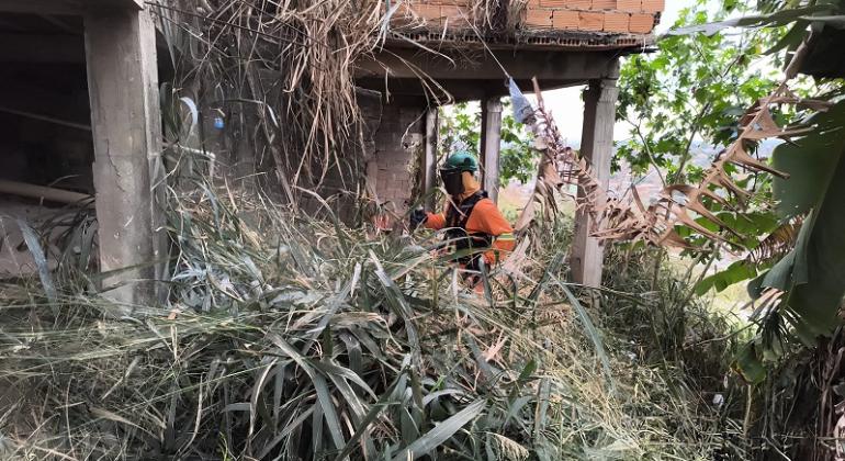 Mutirão de limpeza é iniciado em vilas de Venda Nova