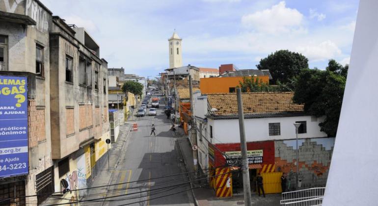 Ruas da regional Nordeste, no bairro Lagoinha