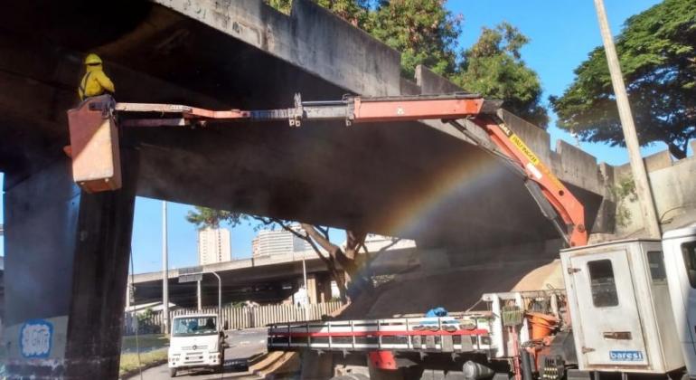 Manutenção preventiva no Complexo da Lagoinha causa alterações no trânsito Manutenção preventiva no Complexo da Lagoinha causa alterações no trânsito