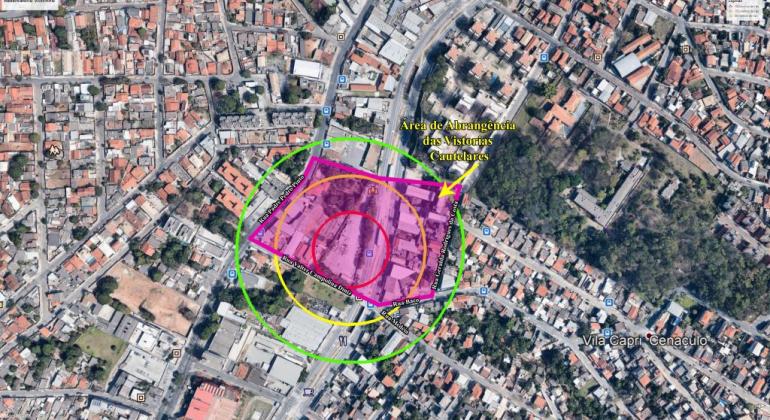 Prefeitura inicia a terceira fase de obras de prevenção de enchentes na Vilarinho Foto de áreas de vistoria