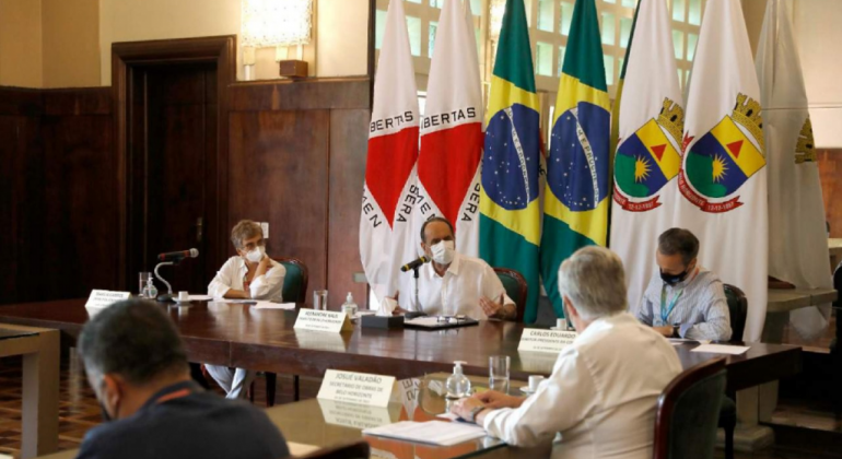 Reunião com o prefeito Alexandre Kalil