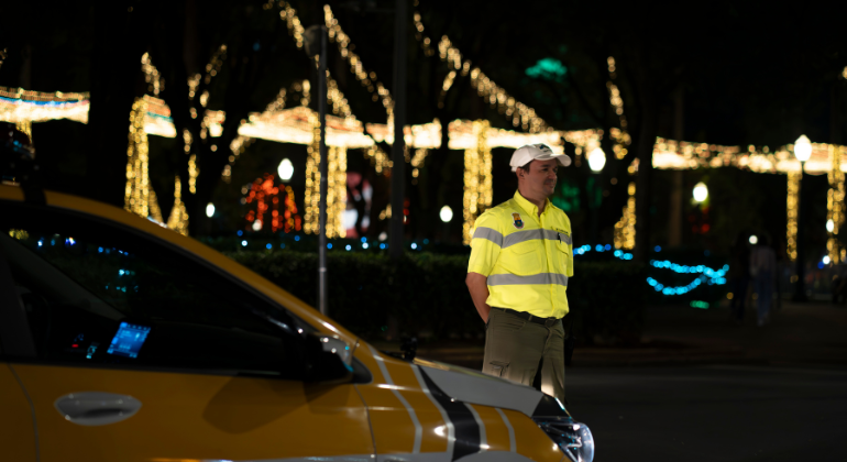 Operação de trânsito para a Virada na Praça da Liberdade