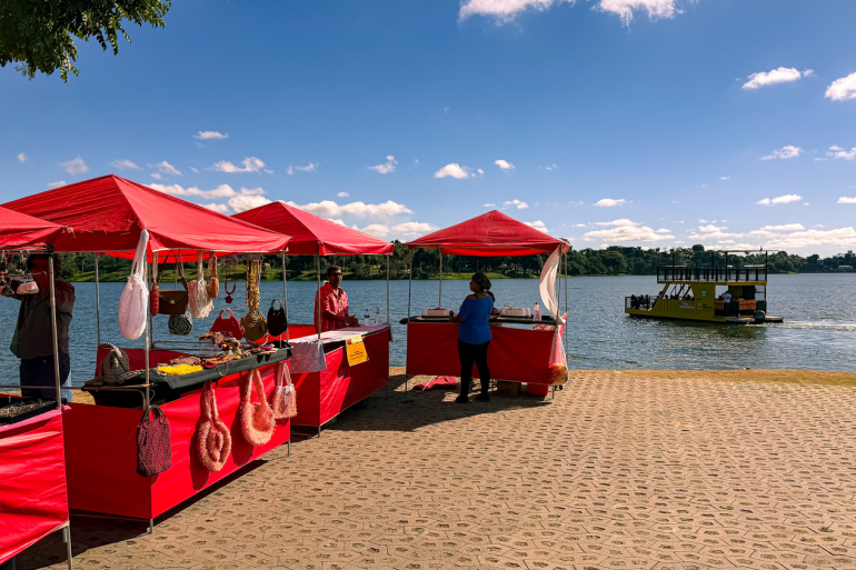 Orla da Lagoa da Pampulha ganha novo espaço para artesanato e gastronomia local Orla da Lagoa da Pampulha ganha novo espaço para artesanato e gastronomia local