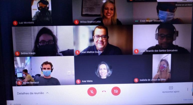 Prefeitura apresenta modelo de transformação digital no Rio de Janeiro Imagem reunião on-line