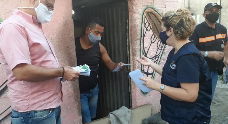Abordagens educativas em áreas vulneráveis de BH ajudam no combate à Covid-19 Abordagens educativas em áreas vulneráveis de BH ajudam no combate à Covid-19