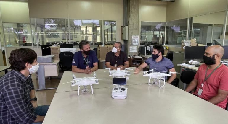 Novo Drone traz mais agilidade ao mapeamento de Belo Horizonte Novo drone traz mais agilidade ao mapeamento de Belo Horizonte