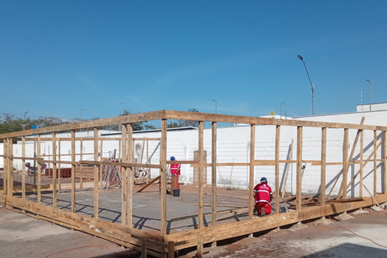 Construção da nova Rede de Frio Municipal está em andamento na Regional Noroeste