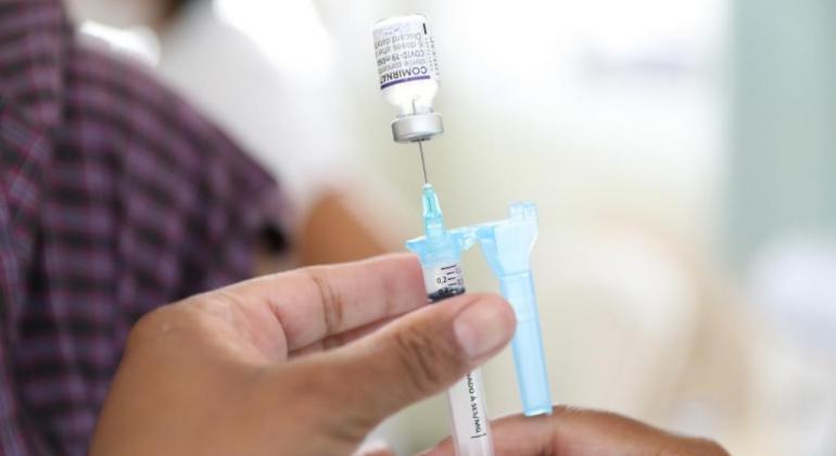 Prefeitura de Belo Horizonte inicia vacinação contra a Covid-19 em crianças 