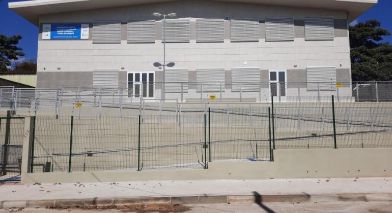 Moradores do Barreiro são contemplados com nova sede de centro de saúde Imagem da nova sede do Centro de Saúde Túnel de Ibirité
