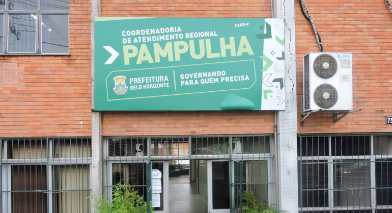 Fachada da Regional Pampulha