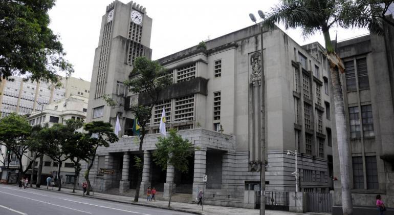 Fachada da sede da Prefeitura de Belo Horizonte