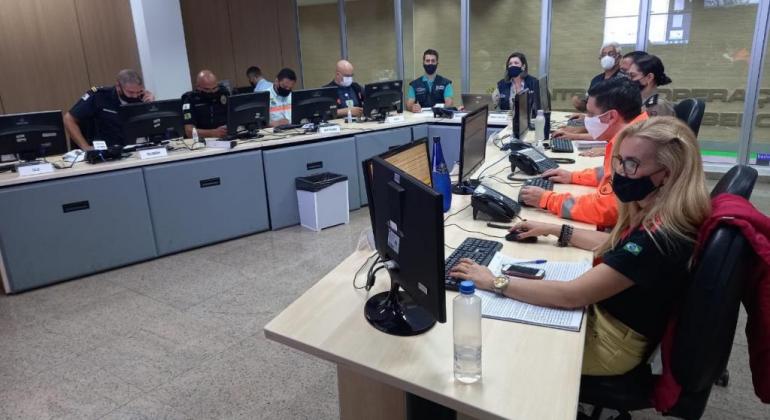 Prefeitura ativa Posto de Comando para monitorar o clássico Atlético x Cruzeiro Prefeitura ativa Posto de Comando para monitorar o clássico Atlético x Cruzeiro