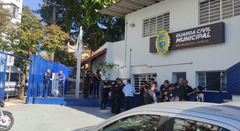 Prefeitura inaugura nova base da Guarda Civil Municipal, no bairro São Pedro