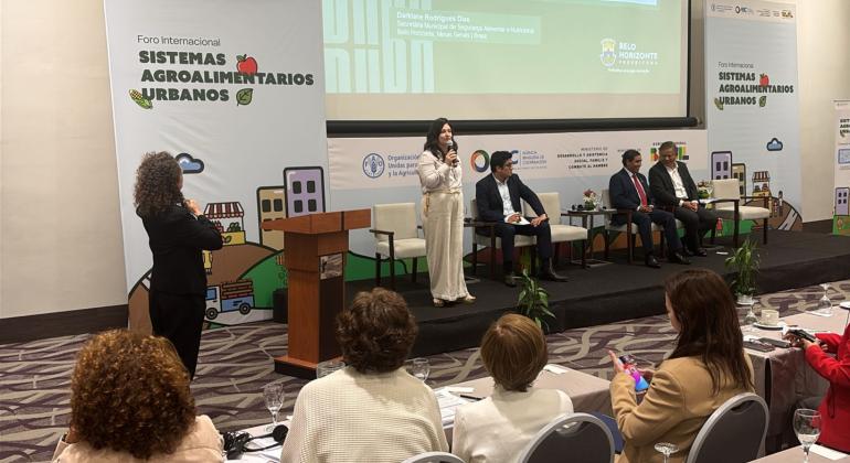 BH apresenta experiências em sistemas alimentares urbanos em evento internacional 