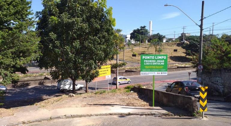 Ponto Limpo será coberto por vegetação Ponto Limpo em Belo Horizonte