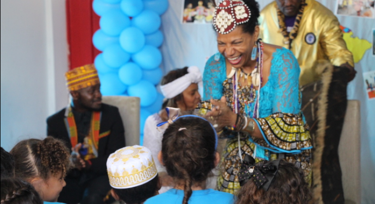 BH recebe rainha dos povos tradicionais da República Democrática do Congo