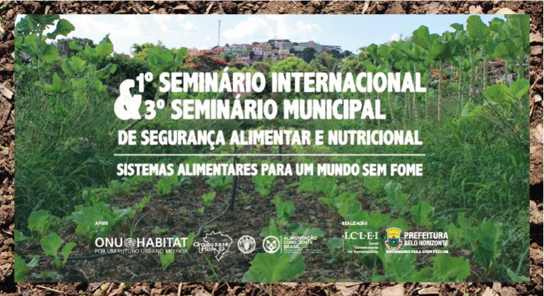 PBH realiza Seminário de Segurança Alimentar e Nutricional a partir do dia 31/10