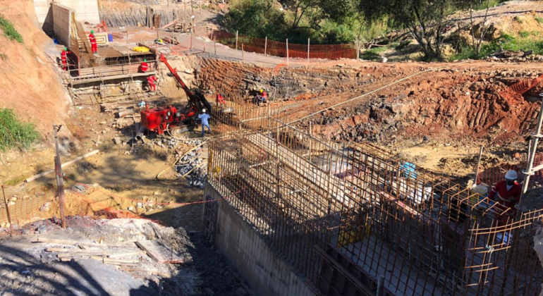 Obras da PBH para a prevenção de enchentes avançam na região de Venda Nova Imagem da obra nos córregos Marimbondo (Bairro Santa Mônica) e Lareira (Bairro São João Batista)