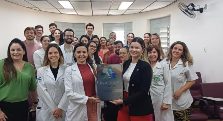 Unidade de AVC do Hospital Odilon Behrens recebe prêmio internacional